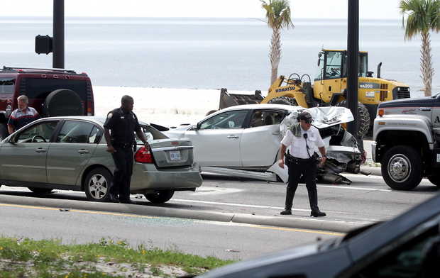 Gulfport Car Wreck