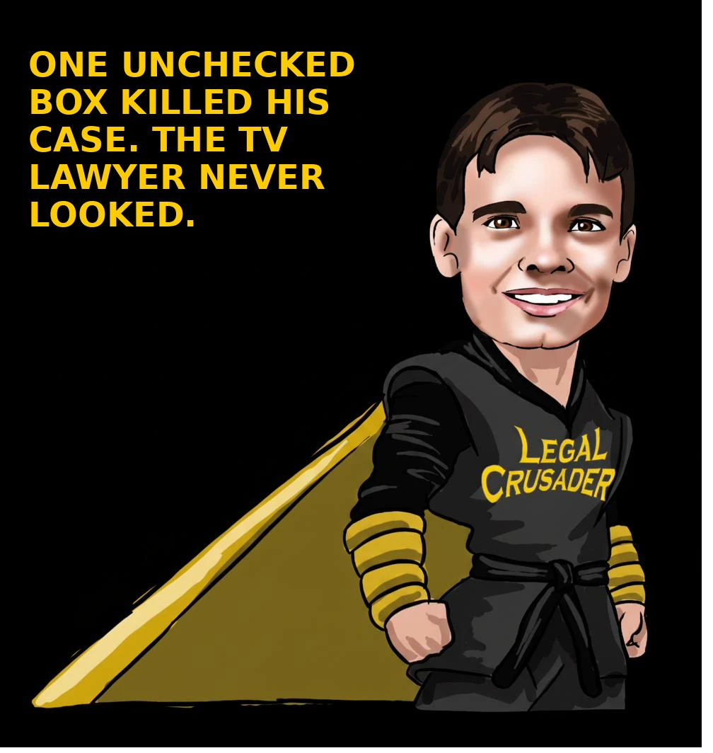 Mississippi injury lawyer Jay Foster attacks the TV lawyer who never checked the bankruptcy box that killed a real injury claim